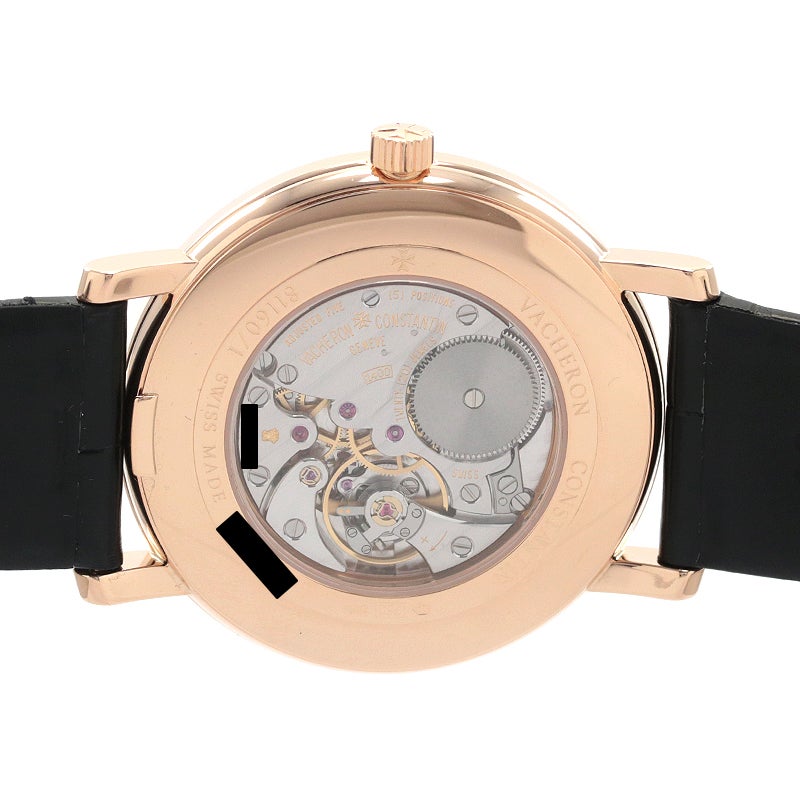 【中古】VACHERON CONSTANTIN PATRIMONY SMALL SECONDS ヴァシュロン・コンスタンタン パトリモニー セミフラット スモールセコンド 81160/000R-9102