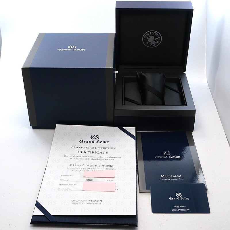 【中古】GRAND SEIKO ELEGANCE COLLECTION 9S MECHANICAL BANTO グランドセイコー エレガンスコレクション 9Sメカニカル 晩冬 SBGW281 (9S64-00Z0)
