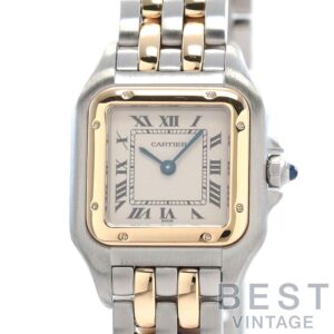 【中古】CARTIER PANTHERE CLASSIQUE ET FIGARO SMALL MODEL 2ROW カルティエ パンテール クラシック & フィガロ SM 2ロウ W25029B6