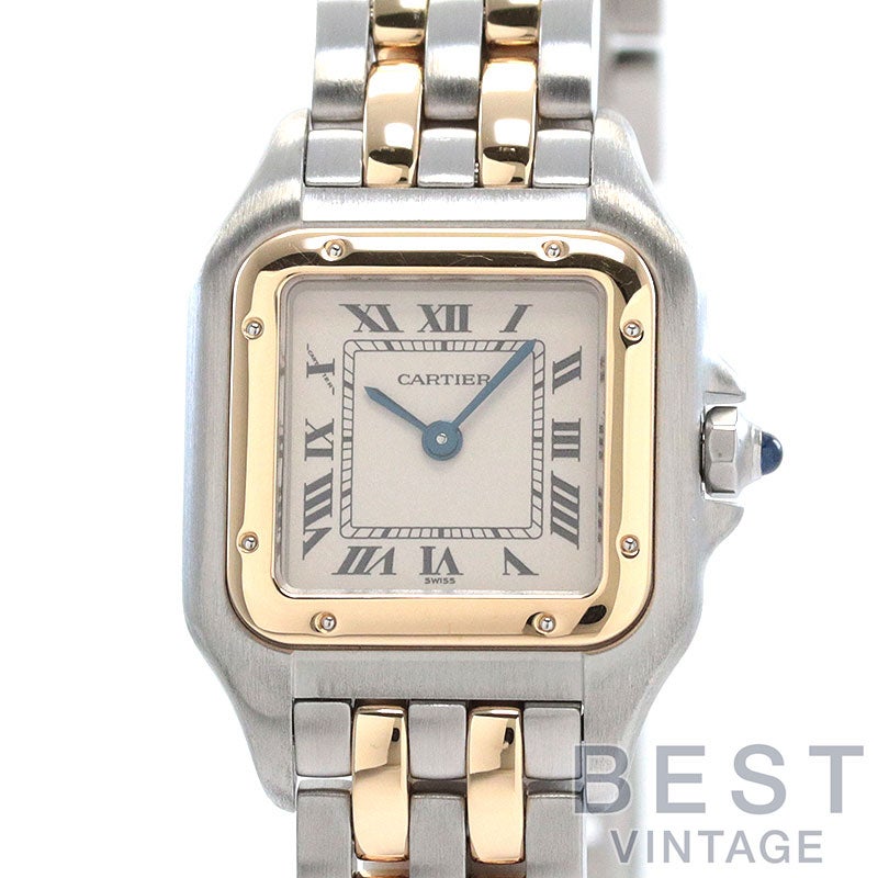 【中古】CARTIER PANTHERE CLASSIQUE ET FIGARO SMALL MODEL 2ROW カルティエ パンテール クラシック & フィガロ SM 2ロウ W25029B6