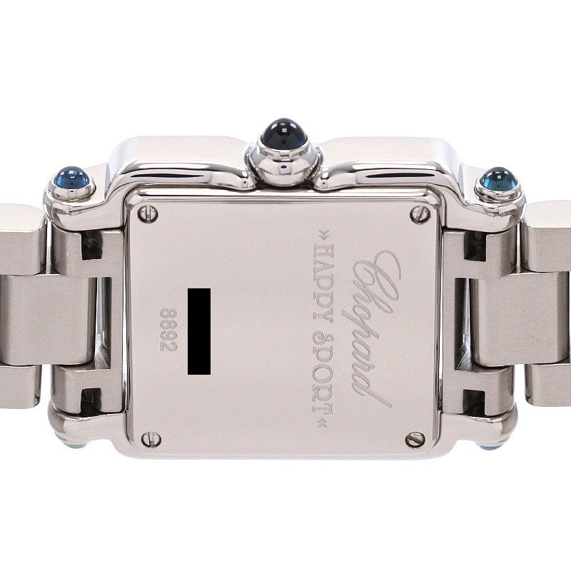 【中古】CHOPARD HAPPY SPORT SQUARE MINI ショパール ハッピースポーツ スクエア ミニ 278893-3006 (27/8893-23 / 8892)