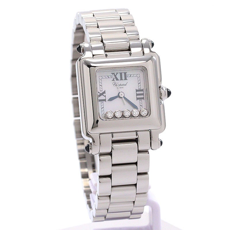【中古】CHOPARD HAPPY SPORT SQUARE MINI ショパール ハッピースポーツ スクエア ミニ 278893-3006 (27/8893-23 / 8892)