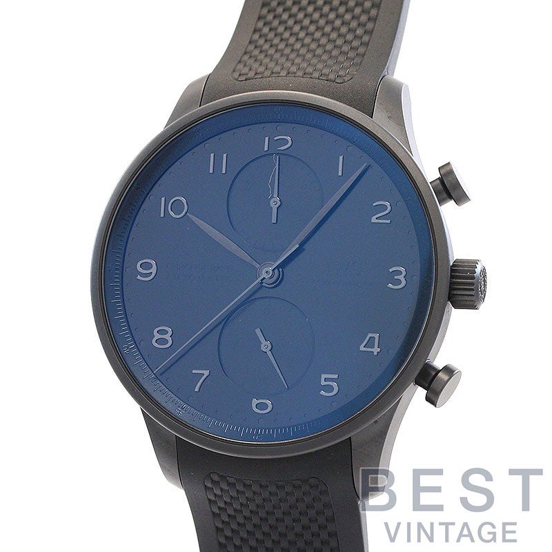 【中古】IWC PORTUGIESER CHRONOGRAPH CERATANIUM アイ・ダブリュー・シー ポルトギーゼ・クロノグラフ・セラタニウム IW371631