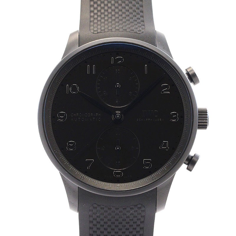 【中古】IWC PORTUGIESER CHRONOGRAPH CERATANIUM アイ・ダブリュー・シー ポルトギーゼ・クロノグラフ・セラタニウム IW371631