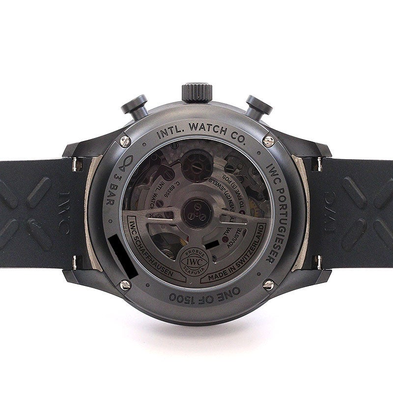 【中古】IWC PORTUGIESER CHRONOGRAPH CERATANIUM アイ・ダブリュー・シー ポルトギーゼ・クロノグラフ・セラタニウム IW371631