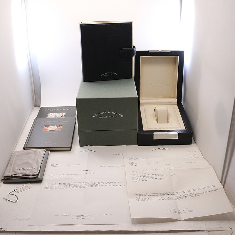 【中古】A.LANGE & SOHNE LANGE 1 MOON PHASE A.ランゲ&ゾーネ ランゲ1・ムーンフェイズ 109.025 (LS1092AA)