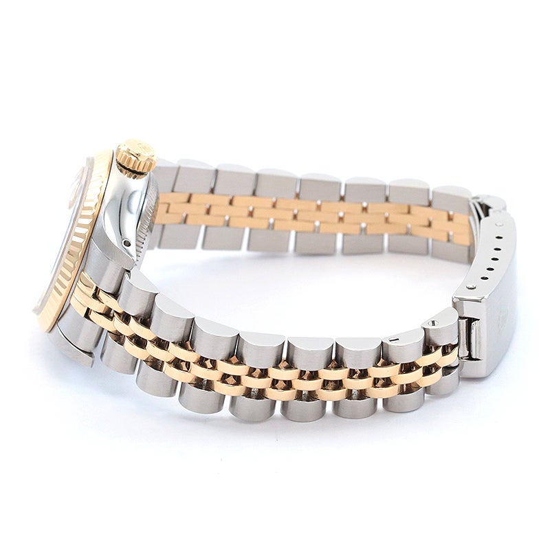 【中古】ROLEX OYSTER PERPETUAL LADY-DATEJUST 26 LINEN DIAL ロレックス オイスターパーペチュアル レディ デイトジャスト 26 リネンダイヤル M69173