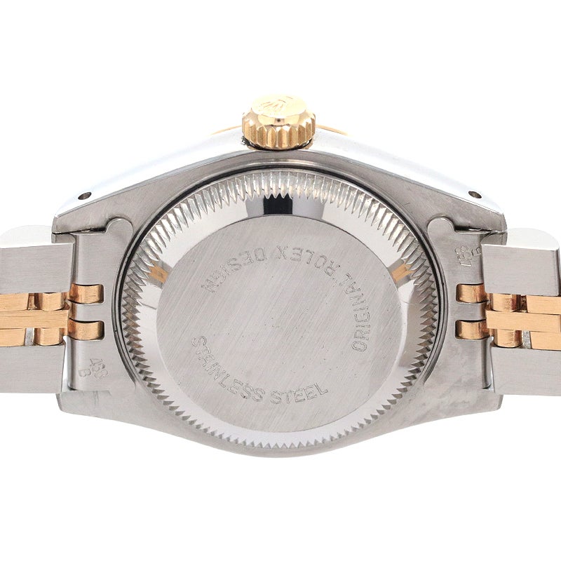 【中古】ROLEX OYSTER PERPETUAL LADY-DATEJUST 26 LINEN DIAL ロレックス オイスターパーペチュアル レディ デイトジャスト 26 リネンダイヤル M69173