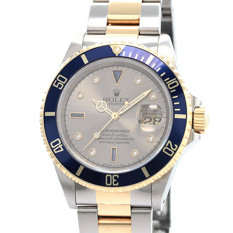 【中古】ROLEX SUBMARINER DATE ロレックス サブマリーナー デイト 16613SG