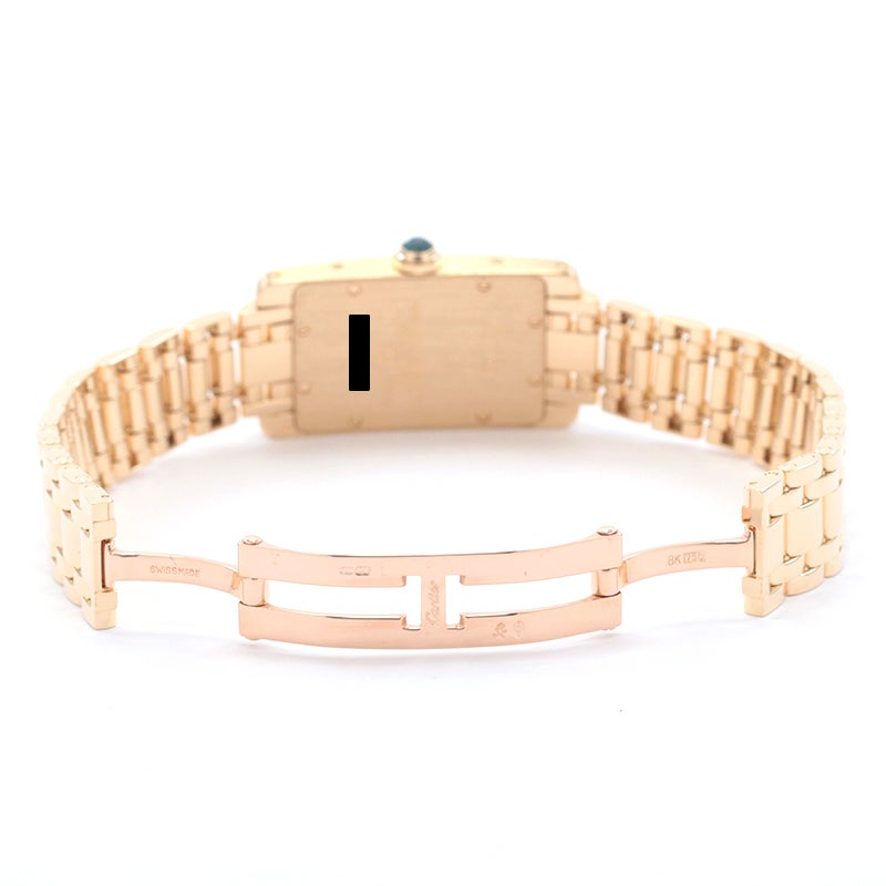 【中古】CARTIER TANK AMERICAINE SMALL MODEL カルティエ タンク アメリカン SM W26015K2