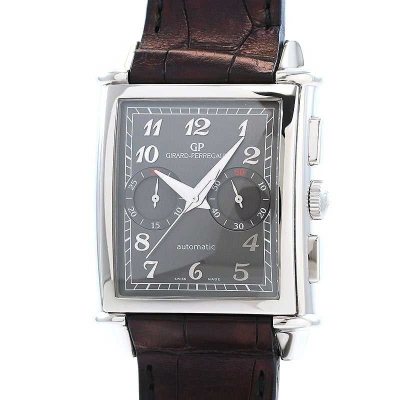 【中古】GIRARD-PERREGAUX VINTAGE 1945 XXL CHRONOGRAPH ジラール・ペルゴ ヴィンテージ 1945 XXL クロノグラフ 25883-11-221-BB6C