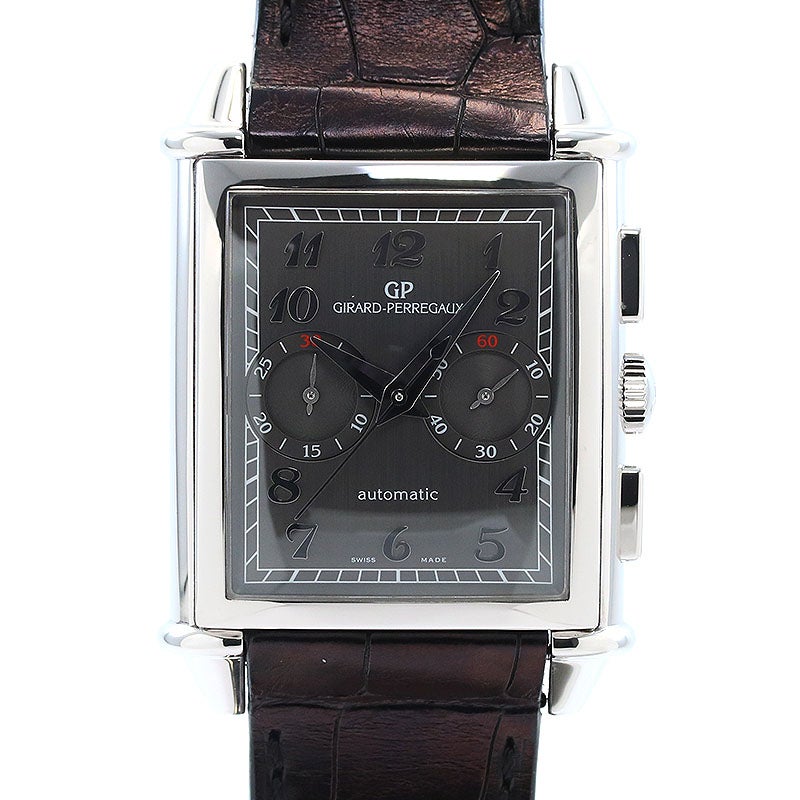 【中古】GIRARD-PERREGAUX VINTAGE 1945 XXL CHRONOGRAPH ジラール・ペルゴ ヴィンテージ 1945 XXL クロノグラフ 25883-11-221-BB6C