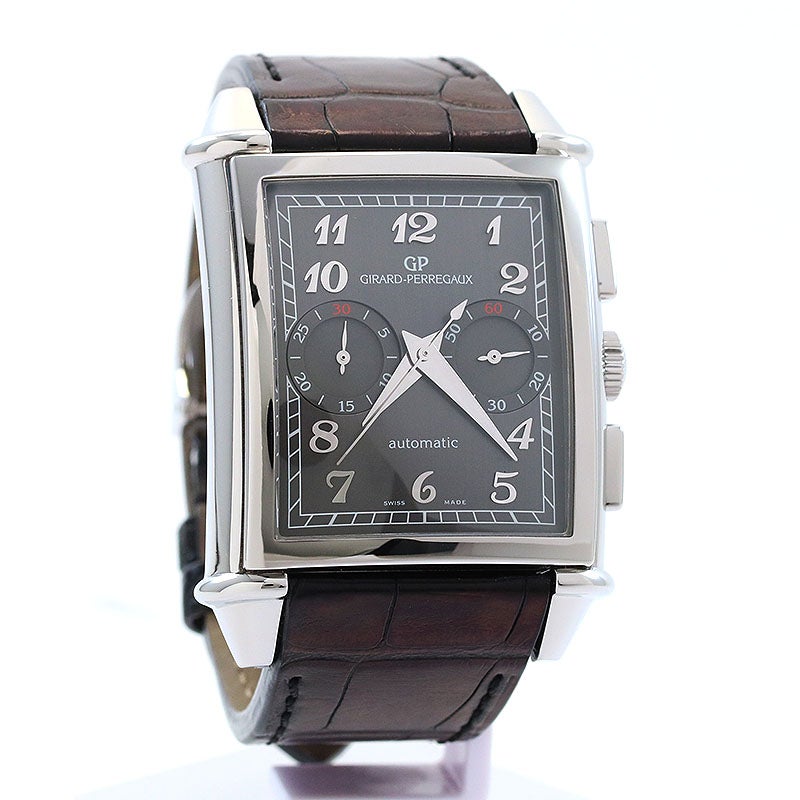 【中古】GIRARD-PERREGAUX VINTAGE 1945 XXL CHRONOGRAPH ジラール・ペルゴ ヴィンテージ 1945 XXL クロノグラフ 25883-11-221-BB6C