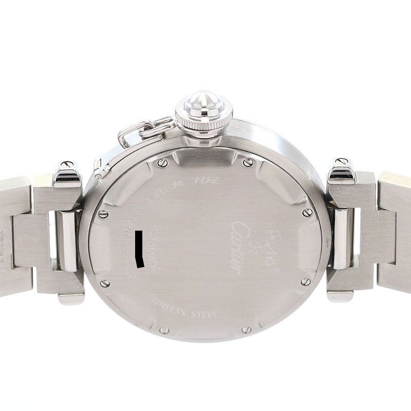 【中古】CARTIER PASHA C DE CARTIER MERIDIAN 35MM カルティエ パシャC ドゥ カルティエ メリディアン 35MM W31029M7