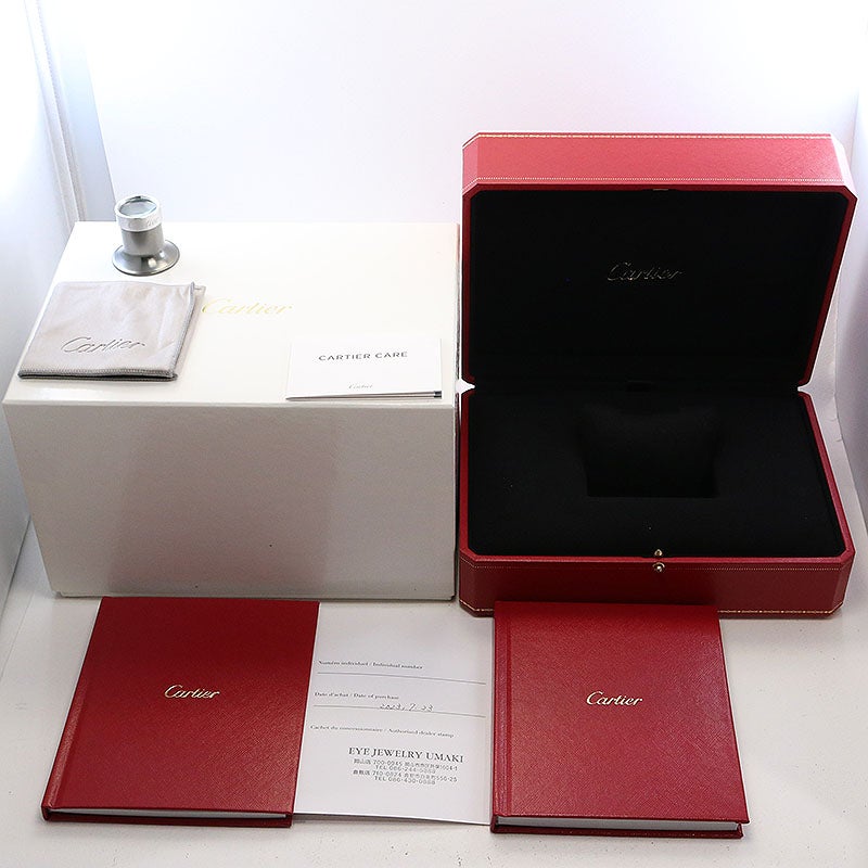 【中古】CARTIER SANTOS DE CARTIER SKELETON LARGE MODEL カルティエ サントス ドゥ カルティエ スケルトン LM WHSA0015