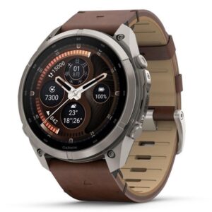 GARMIN fenix 9 Pro inReach AMOLED 51mm Ti Leather Band ガーミン フェニックス 9 プロ インリーチ アモレッド 51mm Ti レザーバンド 010-04337-80