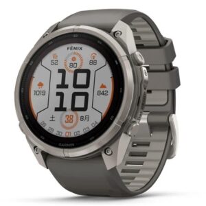 GARMIN fenix 9 Pro Dual Power 51mm Ti Pebble Gray ガーミン フェニックス 9 プロ デュアルパワー 51mm Ti ペブルグレー 010-04339-19