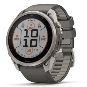 GARMIN fenix 9 Pro Dual Power 47mm Ti Pebble Gray ガーミン フェニックス 9 プロ デュアルパワー 47mm Ti ペブルグレー 010-04338-19