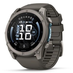 GARMIN fenix 9 AMOLED 47mm Ti Pebble Gray ガーミン フェニックス 9 アモレッド 47mm Ti ペブルグレー 010-04762-04
