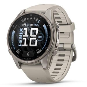 GARMIN fenix 9 AMOLED 43mm Ti Fog Gray ガーミン フェニックス 9 アモレッド 43mm Ti フォググレー 010-04761-04