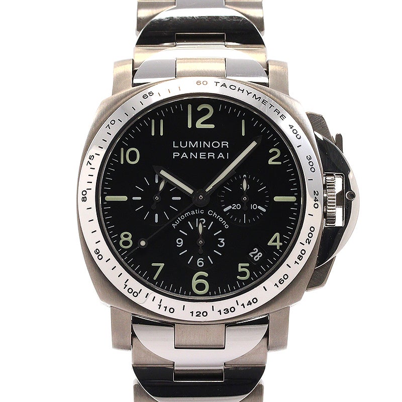 【中古】OFFICINE PANERAI LUMINOR CHRONO 40MM オフィチーネ・パネライ ルミノール クロノ 40MM PAM00072