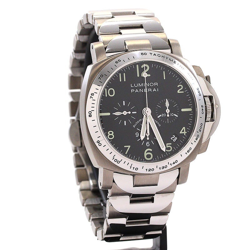 【中古】OFFICINE PANERAI LUMINOR CHRONO 40MM オフィチーネ・パネライ ルミノール クロノ 40MM PAM00072