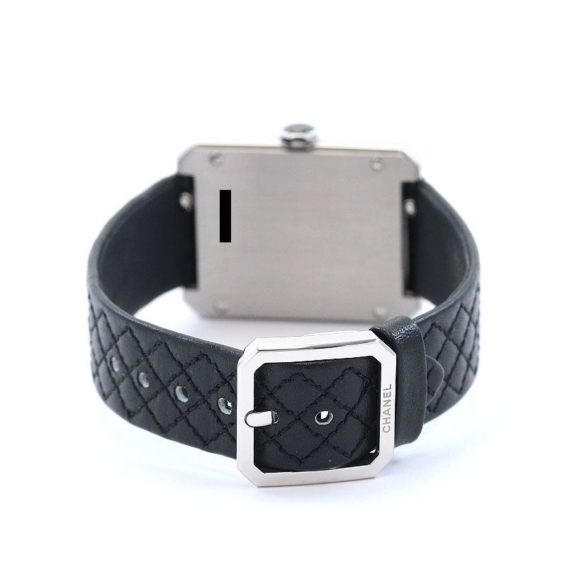 【中古】CHANEL BOY FRIEND WATCH MEDIUM VERSION シャネル ボーイフレンド ミディアムモデル H6402