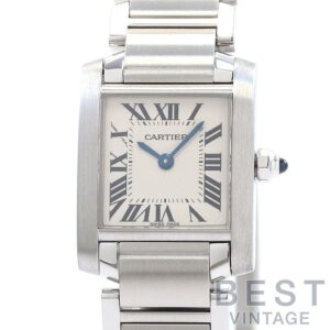 【中古】CARTIER TANK FRANCAISE SMALL MODEL カルティエ タンク フランセーズ SM W51008Q3