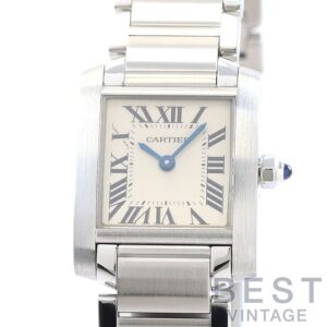 【中古】CARTIER TANK FRANCAISE SMALL MODEL カルティエ タンク フランセーズ SM W51008Q3