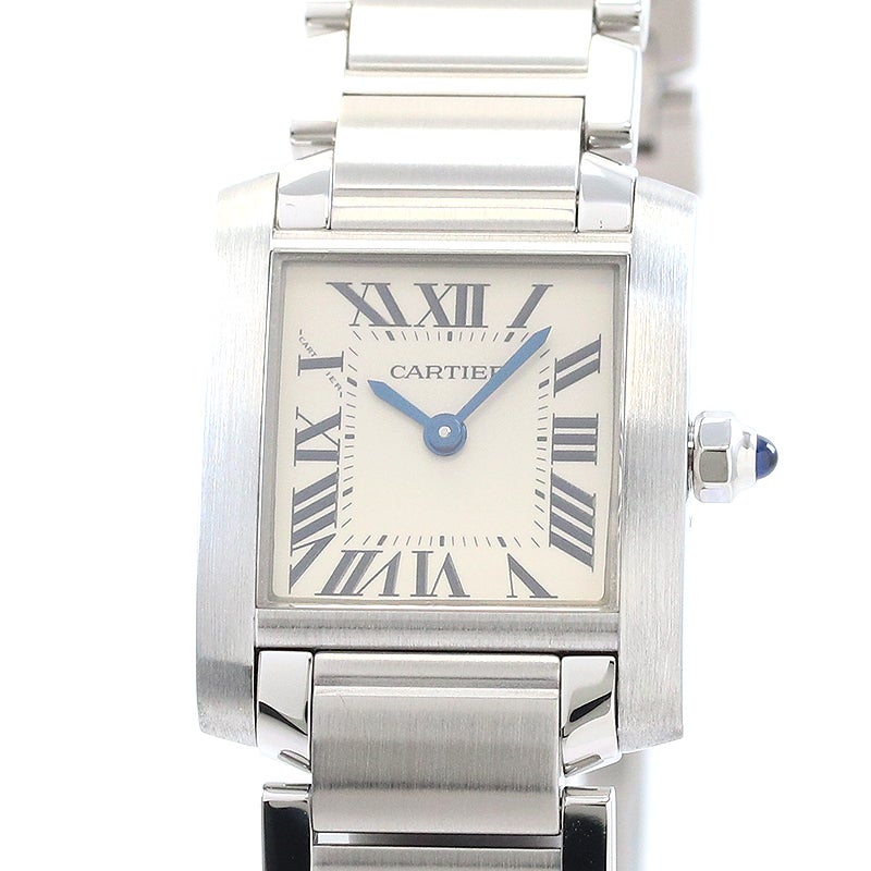 【中古】CARTIER TANK FRANCAISE SMALL MODEL カルティエ タンク フランセーズ SM W51008Q3