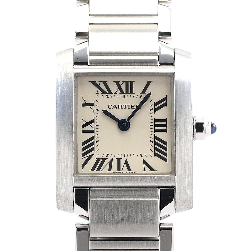 【中古】CARTIER TANK FRANCAISE SMALL MODEL カルティエ タンク フランセーズ SM W51008Q3