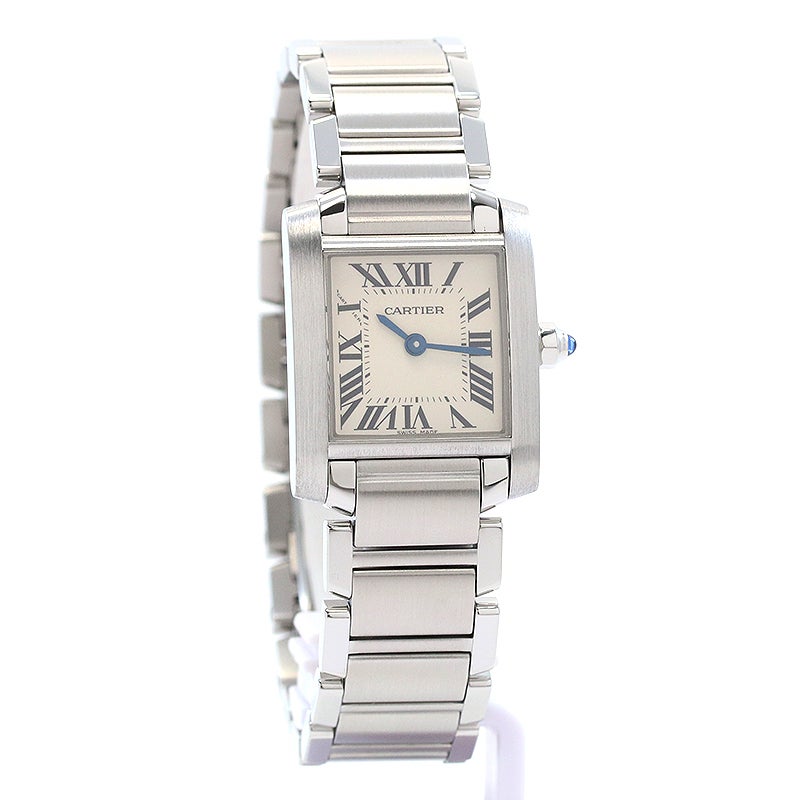 【中古】CARTIER TANK FRANCAISE SMALL MODEL カルティエ タンク フランセーズ SM W51008Q3