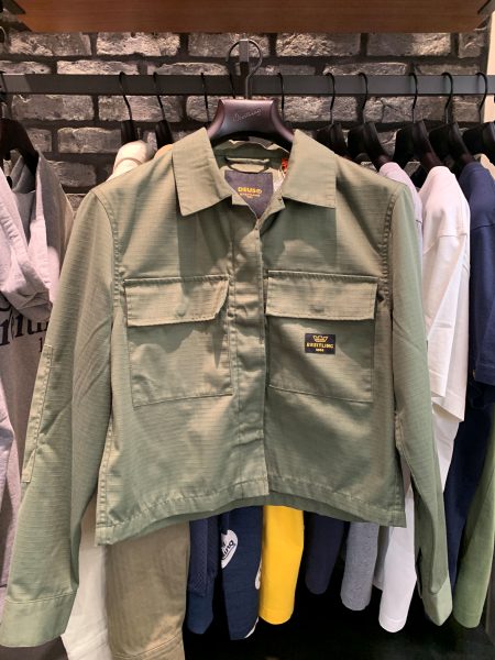 【秋の羽織りに活躍】DEUSアパレル TOP TIME BDU CROPPED SHIRT